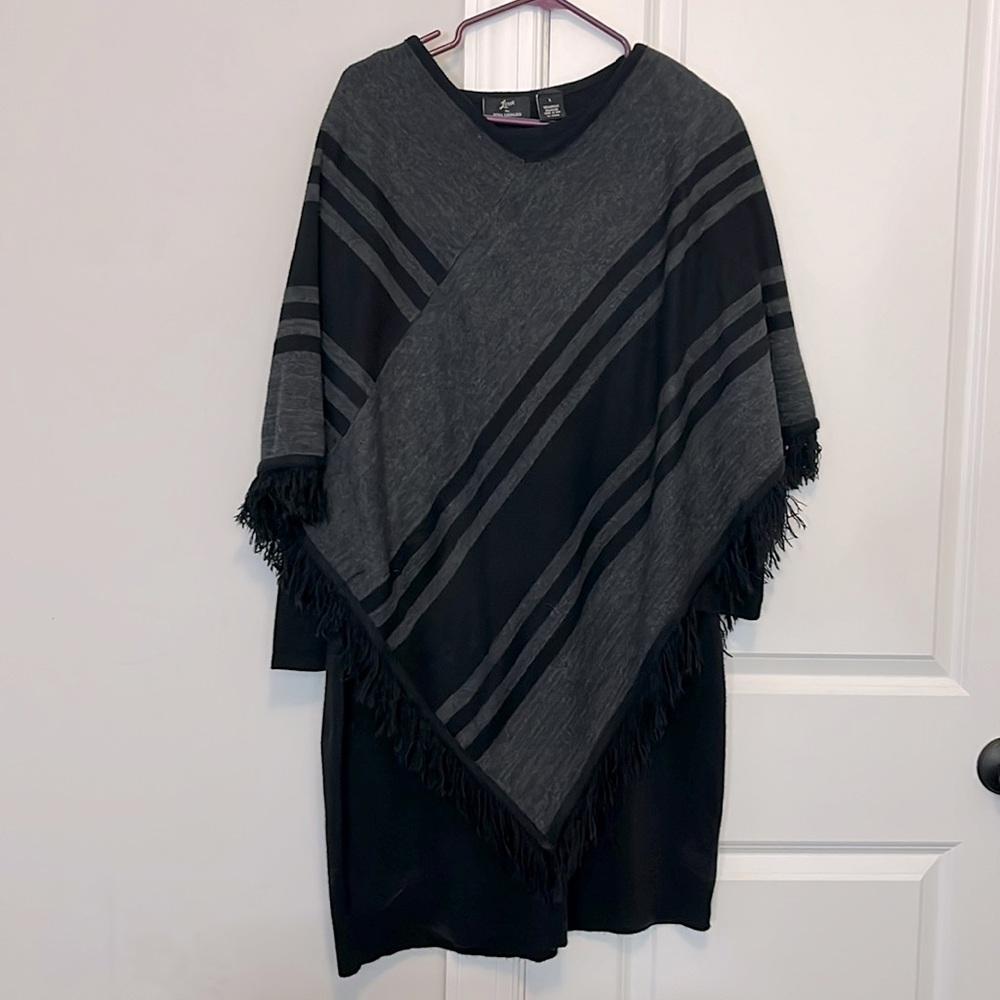 Dress with shawl